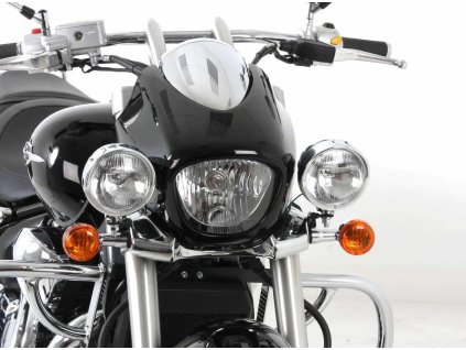 Sada přídavných světlometů Twinlight (dálková světla) včetně držáku a kabelu chrom pro Suzuki M 1500 (2009-)