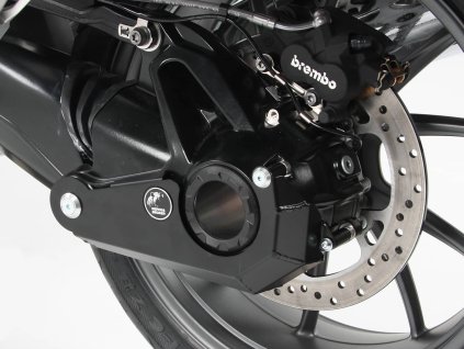 Černý kryt kardanu pro BMW R 1200 RS (2015-2018)
