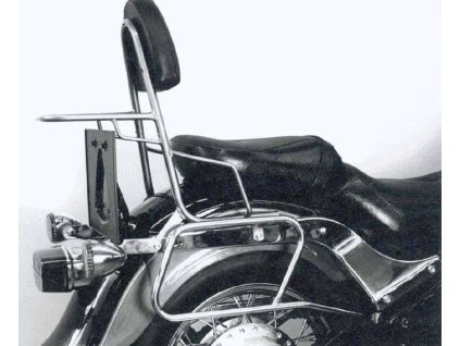 Sissybar bez nosiče zavazadel chromovaný pro Kawasaki VN 800 (1995-2000)