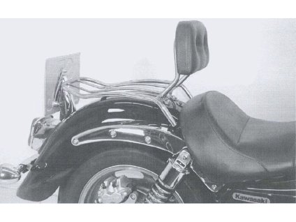 Solorack bez opěradla chrom pro Kawasaki VN 1600 Classic (2003-2008)