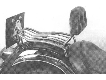 Solorack bez opěradla chrom pro Kawasaki VN 2000 (2004-2010)
