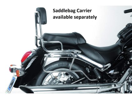 Sissybar bez nosiče zavazadel chromovaný pro Suzuki C 1800 R Intruder (2008-)