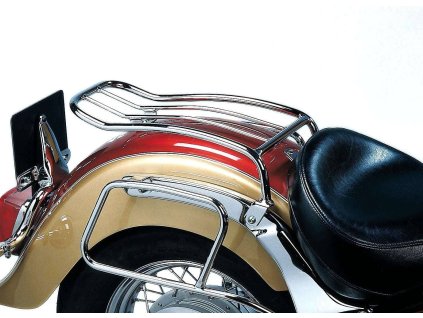 Solorack bez opěrky zad chromovaný pro Yamaha XVS 650 Drag Star Classic (1998-2007)