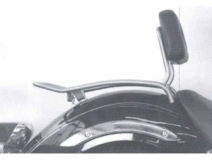 Solorack bez opěrky zad chromovaný pro Yamaha XVS 125/250 Drag Star (2000-2004)