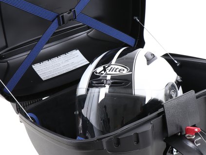 Sada bočních kufrů Cesta 42 se stříbrným lemováním