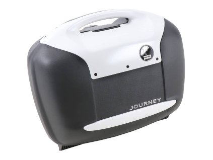 Sada bočních kufrů Journey 42 s bílým lemováním