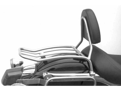Solorack s chromovou opěrkou zad pro Honda VT 125 C2 Shadow (1999-2000)