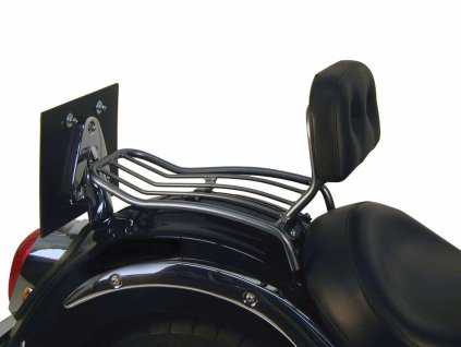 Solorack s chromovaným opěradlem pro Kawasaki VN 2000 (2004-2010)