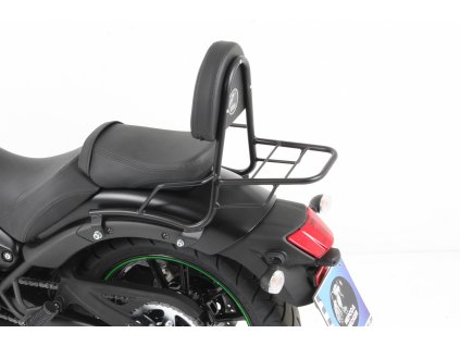 Sissybar s nosičem zavazadel černý pro Kawasaki Vulcan S (2015-)