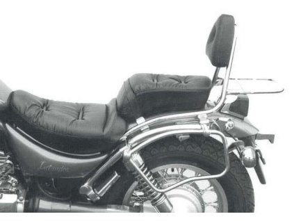 Sissybar s chromovaným nosičem zavazadel pro Suzuki VS 600/800 (1992-2000)
