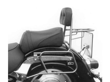 Sissybar s chromovaným nosičem zavazadel pro Suzuki VL 1500 (1998-2004)/C 1500 LC Intruder (2005-2007)