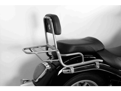 Sissybar s chromovaným nosičem zavazadel pro Suzuki C 1800 R Intruder (2008-)