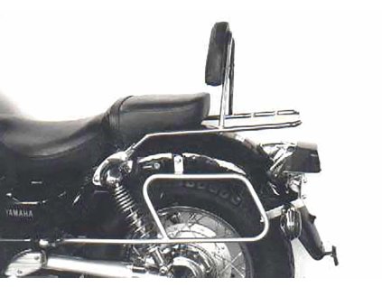Sissybar s chromovaným nosičem zavazadel pro Yamaha XV 535/S Virago (1988-2003)