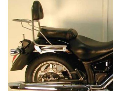 Sissybar s chromovaným nosičem zavazadel pro Yamaha XVS 1300 Midnight Star (2007-2016)