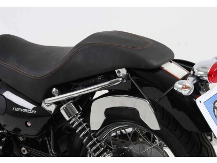 Chromovaný boční nosič C-Bow pro Moto Guzzi Nevada 750 Anniversario (2010-2011)