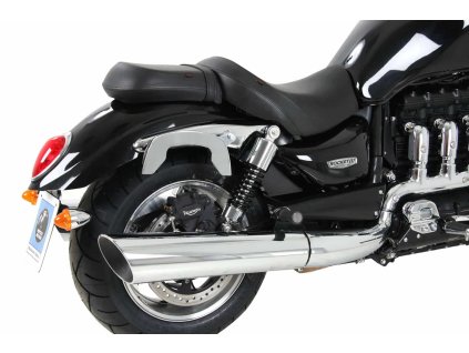 Chromovaný boční nosič C-Bow pro Triumph Rocket III (2004-2010) / Rocket III Roadster (2011-2017)