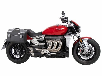 Chromovaný boční nosič C-Bow pro Triumph Rocket III R/GT (2020-)