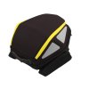 Zadní brašna Royster Rearbag se zapínáním na pás - černá/žlutá