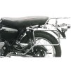Kompletní sada nosiče (boční nosič kufru a horní nosič kufru z trubek) chrom pro Kawasaki W 650 (1999-2006)/W 800 (2011-2016)