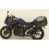 Boční nosič kufrů Lock-it černý pro Suzuki GSF 650 S Bandit ABS (2009-2011) / GSF 1250 ABS (2010-2014) (černé stupačky pro pilota)