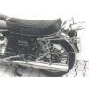 Kompletní sada nosičů (boční nosič kufru a horní nosič kufru z trubek) chrom pro Moto Guzzi 850 T/T2/T3/T4 California (1973-1983)