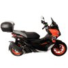 Journey Topcase 40 black/silver včetně specifického nosiče pro model Aprilia SR GT 125/200/Sport (od 2022)