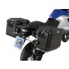 Nerezová sada nosičů kufrů s výřezem, včetně černých kufrů s výřezem Xplorer CutOut, pro KTM 1050/1190/ Adventure/R (2013-)