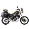 Černá sada držáků kufrů s výřezem, včetně černé sady kufrů Xplorer CutOut, pro Aprilia Tuareg 660 (2022-)