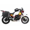 Boční nosič kufru pevný černý pro Moto Guzzi V 85 TT (2019-2023)