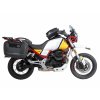 Boční nosič kufru pevný černý pro Moto Guzzi V 85 TT (2019-2023)