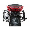 Boční nosič kufru pevný černý pro Moto Guzzi V 85 TT (2019-2023)
