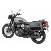 Boční nosič kufru, přišroubovaný chrom pro Triumph Bonneville T 100/Black (2017-)