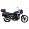 Černý trubkový nosič zavazadel pro Moto Guzzi V7 Special/Stone/Centenario (850 ccm) (2021-)