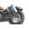 Kanystr 4ltr. včetně držáku, vlevo černý pro Harley-Davidson Sportster 883 Roadster/Iron 883/Super Low/Lo