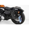 Kanystr 4ltr. včetně držáku, vlevo černý pro Harley-Davidson Sportster 883 Roadster/Iron 883/Super Low/Lo