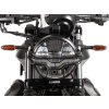 Černá ochranná mřížka světel pro Moto Guzzi V9 Bobber/Special Edition (2021-)