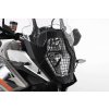 Černá ochranná mřížka světel pro KTM 1090 Adventure (2017-)