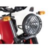 Černý mříž světel pro Royal Enfield Scram 411 (2022-)
