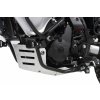 Stříbrný chránič pod motor pro Kawasaki KLR 650 exportní model (2008-)
