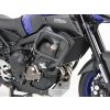 Ochranný rám motoru včetně padacího protektoru-Slider, antracit pro Yamaha MT-09 (2017-2020)
