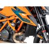Ochranný rám motoru, včetně padacího protektoru-Slider, oranžový pro KTM 1290 Super Duke / R / EVO (2020-2023)