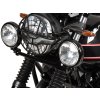 Přídavný světlomet Twinlight (dálková světla) včetně držáku a kabelu černý pro Moto Guzzi V7 Stone Special edition (850 ccm) (2022-)