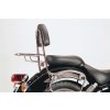 Sissybar s chromovaným nosičem zavazadel pro Yamaha XVS 125/250 Drag Star (2000-)