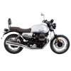 Sissybar s nosičem zavazadel černý pro Moto Guzzi V7 Special/Stone/Centenario (2021-)