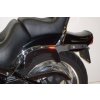 Chromovaný boční nosič C-Bow pro Harley-Davidson FXSTC Softail Custom / FLSTSB Softail Cross Bones