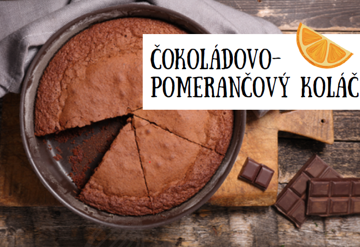 Čokoládovopomerančový koláč