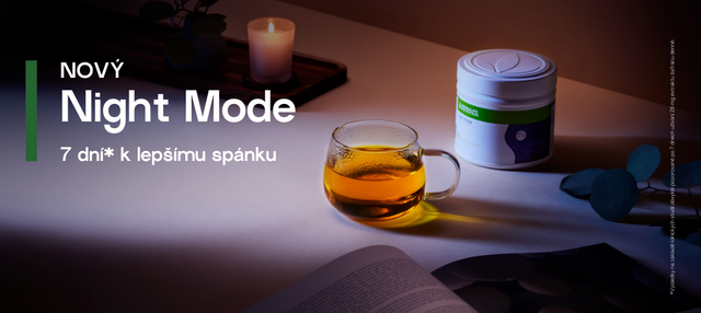 Night Mode Heřmánek a broskev 180 g