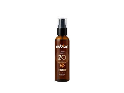 nubian olej SPF 20 sprej