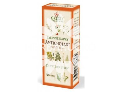 Anticholest bylinné kvapky