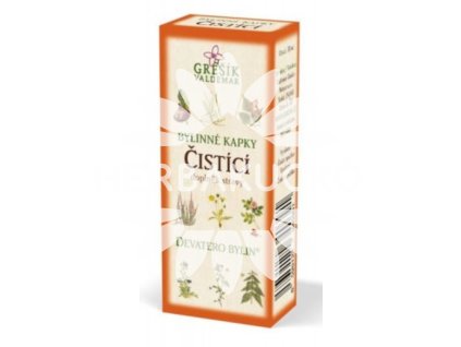 Čistiace bylinné kvapky